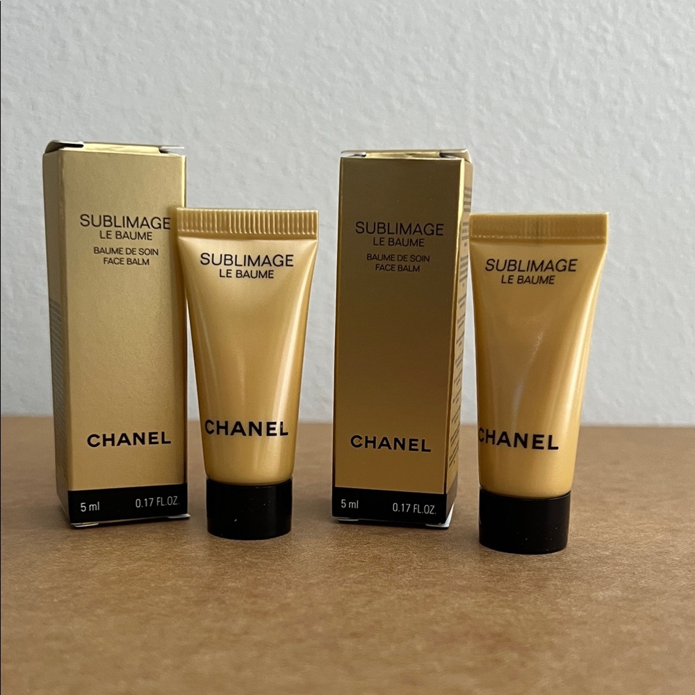 Set of 2- Chanel Sublimage Le Baume Face Balm - 5ml Samples